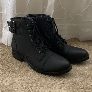 Madden Girl Combat boots